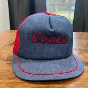 VINTAGE Coors Trucker Hat
